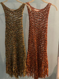Star ribbon summer beach poncho