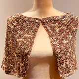 Sonia Vassi shoulder cape one of a kind