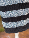 Stripe sweater dress